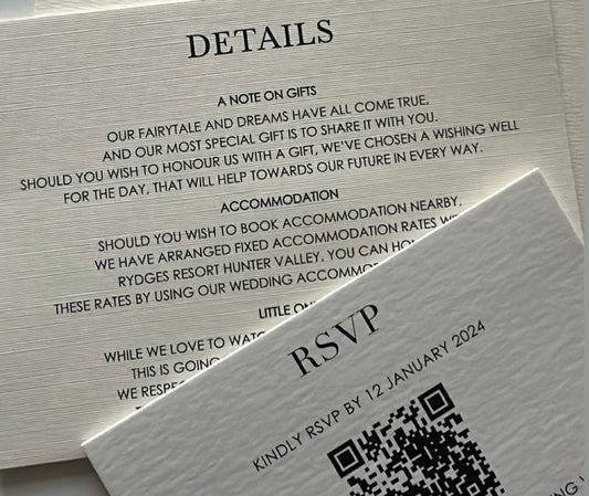 Digital Printing Invitation Suite - (Semi-Custom)