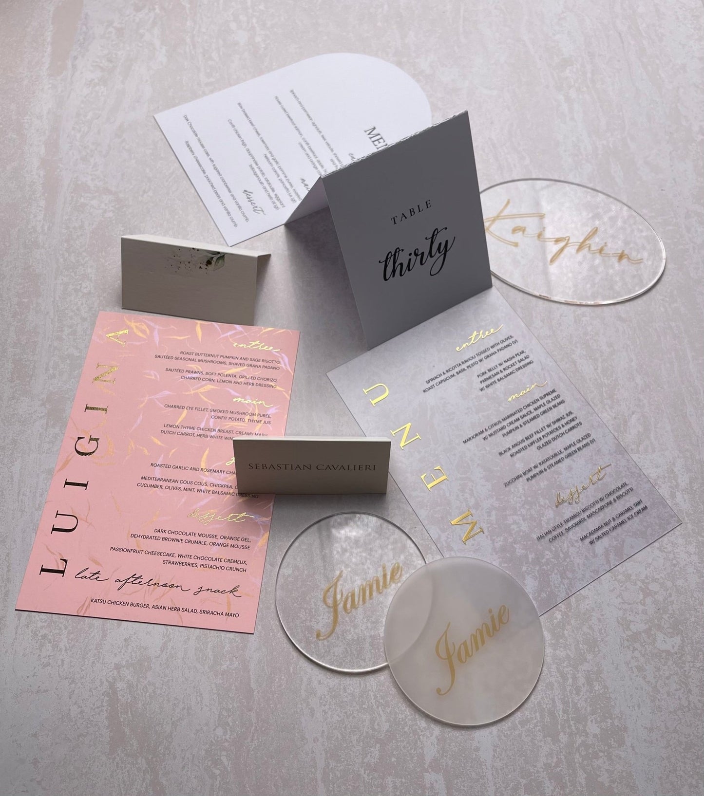 Stationery (On The Day) & Business - FZK & Co. Event Paper