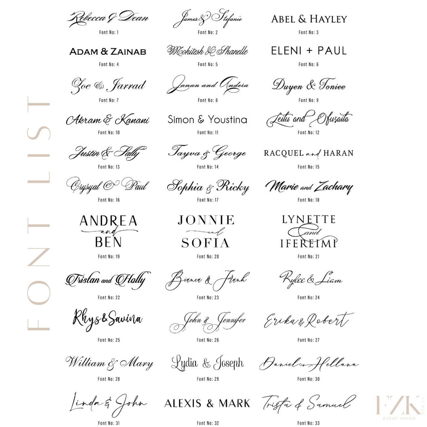 Digital Printing Invitation Suite - (Semi-Custom)