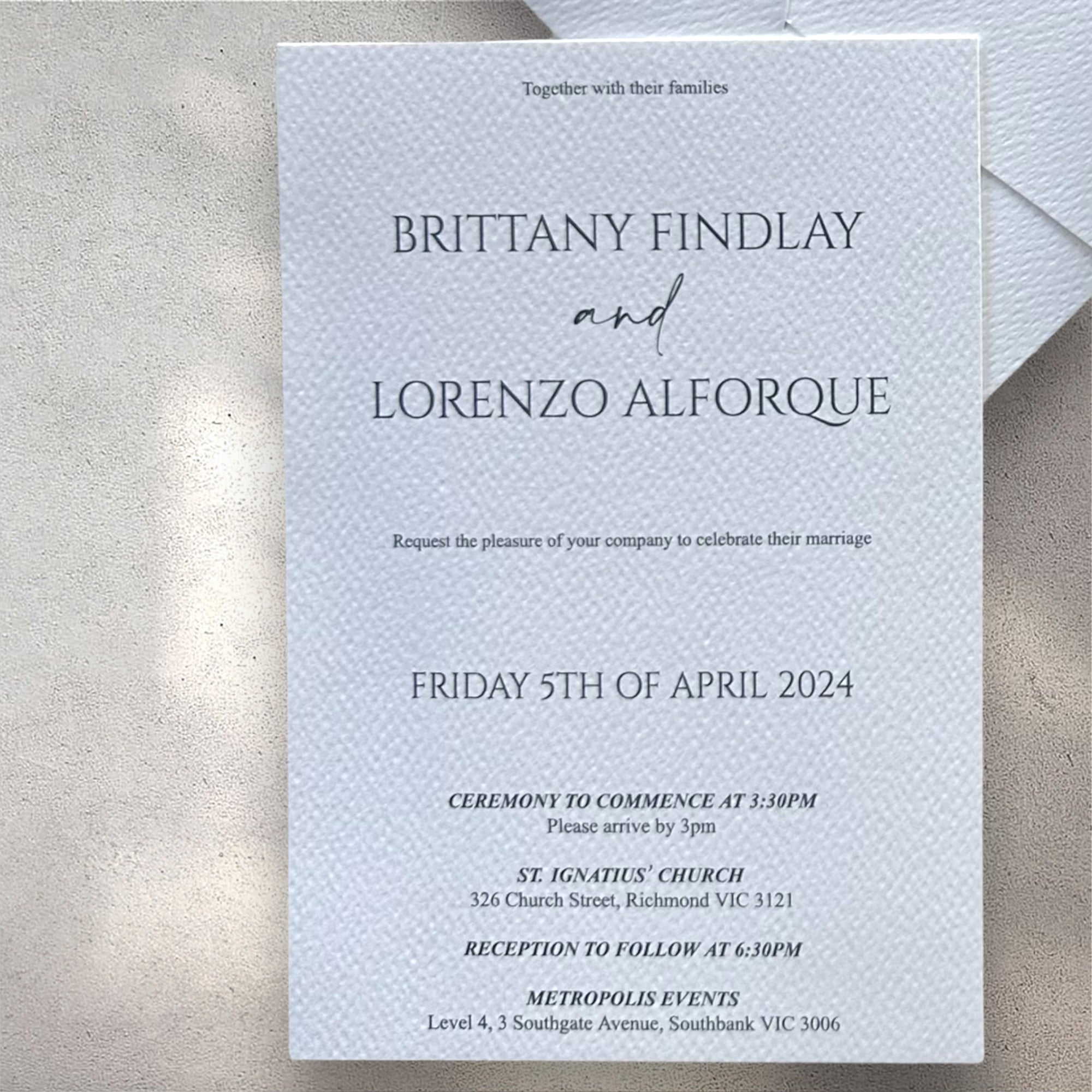 Monochrome Invitation Design Template